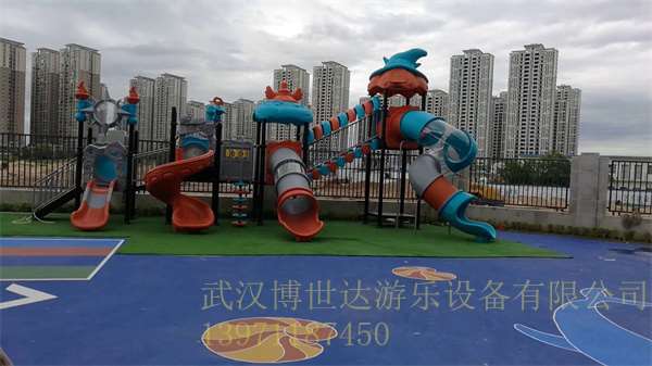塑料组合滑梯 (51)