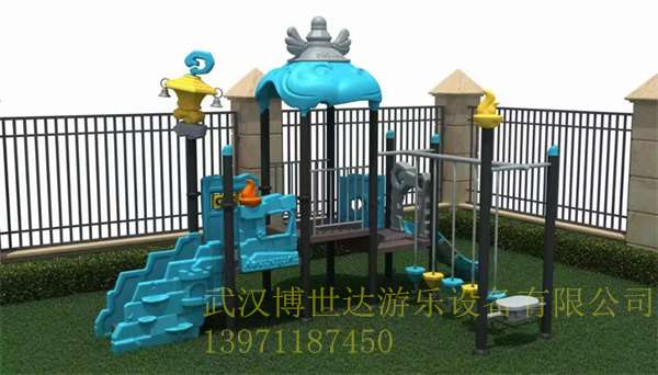 塑料组合滑梯 (166)